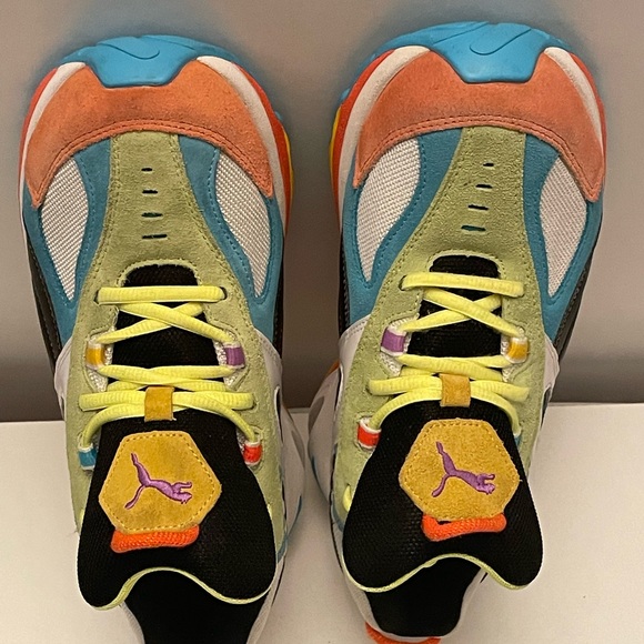 PUMA CELL SPEED MIX TRAINER SNEAKERS BOLD MULTICOLOR TONES SIZE 8.5374886–01 - Picture 5 of 10